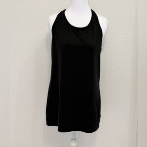 Athleta Black Racerback Loose Fit Tank Top